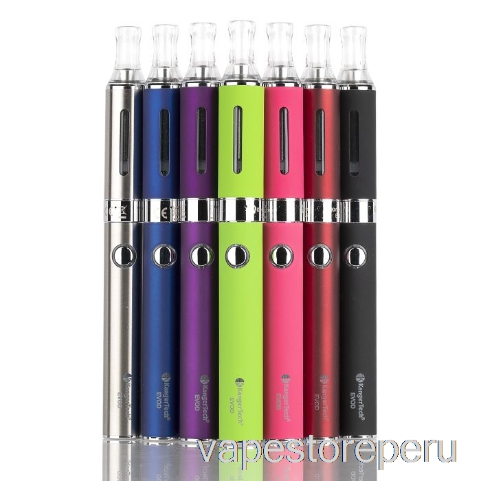 Kit De Ampolla Vape Smoke Kanger Evod 2 Unidades - Rojo